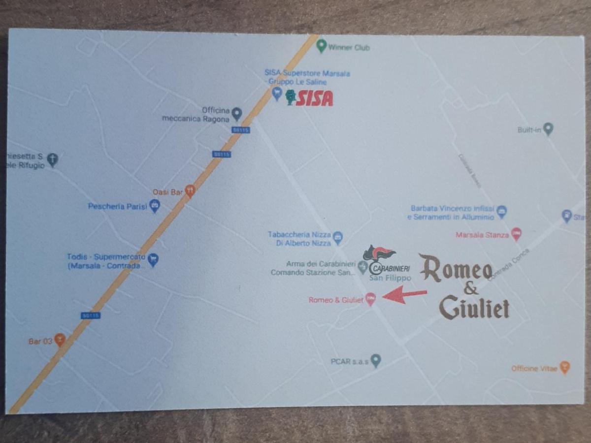 מלון מרסאלה Romeo&Giuliet מראה חיצוני תמונה